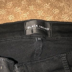 Black Orchid Ripped Jeans